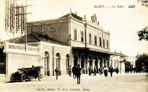 BLIDA - GARE - 1927